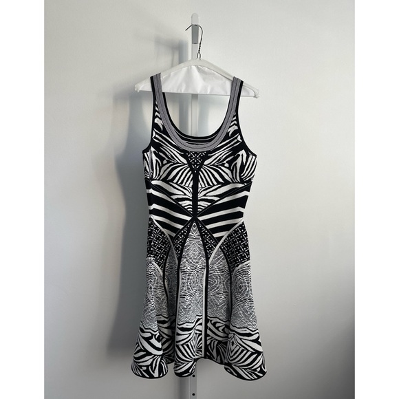 DIANE VON FURSTENBERG Fanny Zebra Tattoo Dress | M - Picture 7 of 11